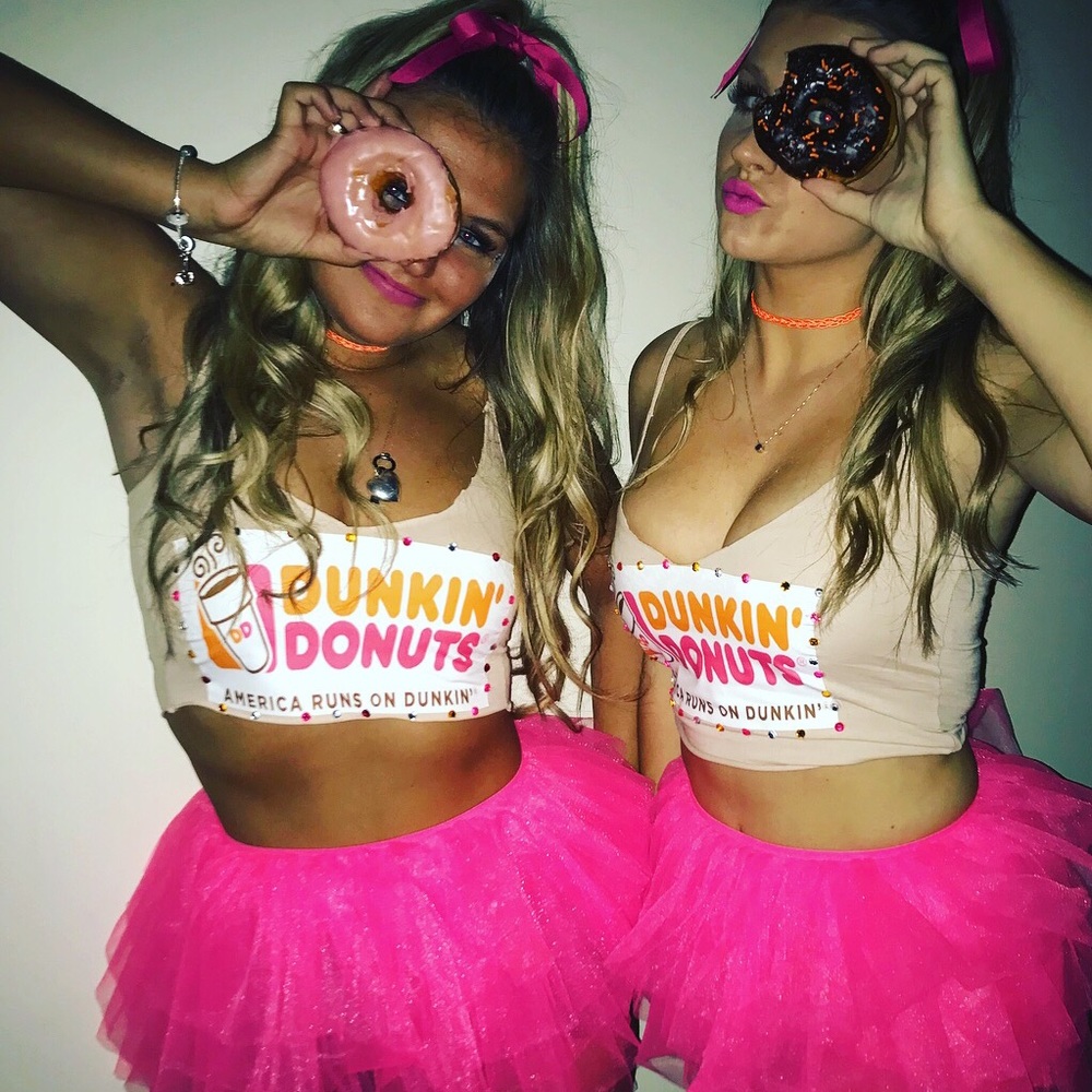 Dunkin’ Donuts Halloween costume top!